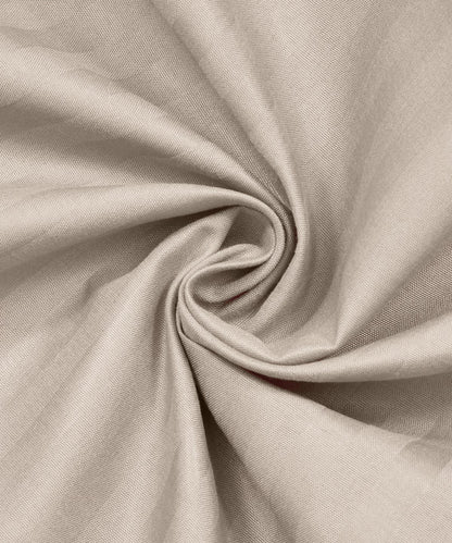 Beige Satin Stripe Bedsheet with Pillow Cover