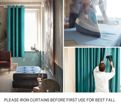 Blackout Curtain (White) Pack of 2 piece