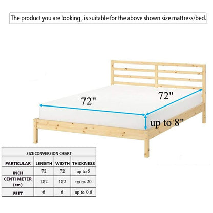 Yellow Whisper  Queen Fitted Bedsheet With 2 Pillow Covers