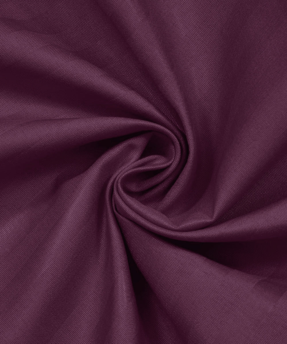 Wine Super King Fitted Bedsheet With 2 Pillow Covers