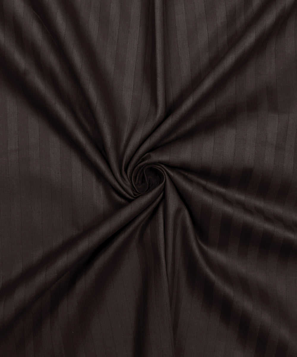 Brown Super King Fitted Bedsheet With 2 Pillow Covers