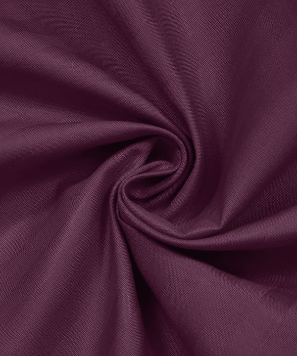 Wine Satin Stripe Bedsheet with Pillow Cover