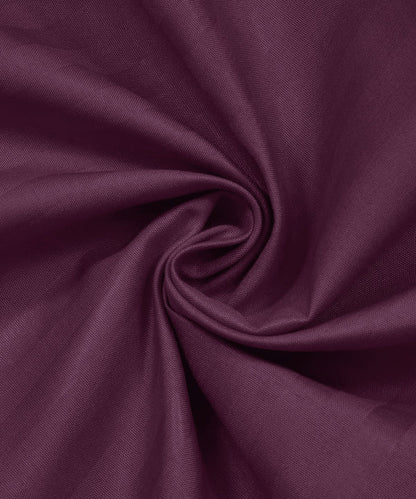 Wine Satin Stripe Bedsheet with Pillow Cover