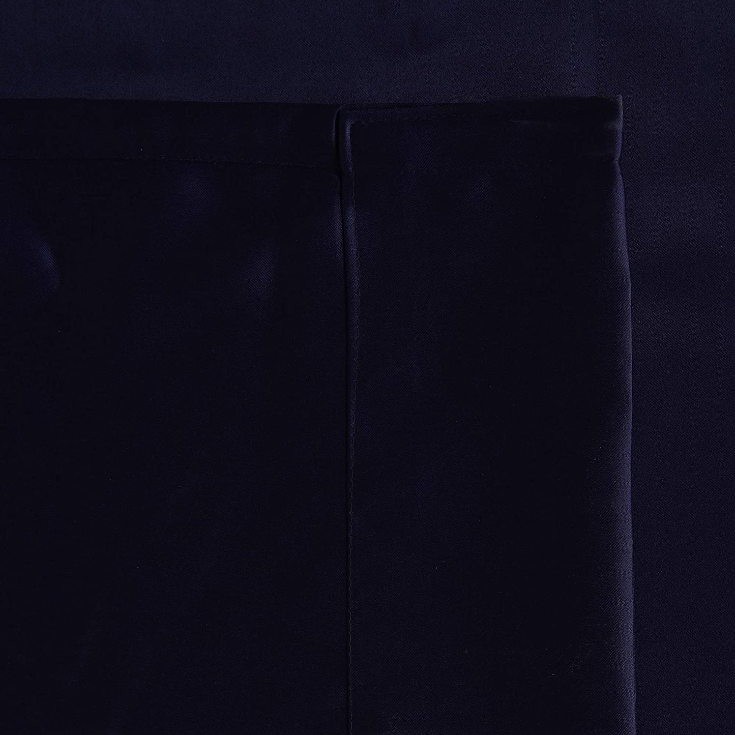 Blackout Curtain (Width - 4 Feet - Dark Blue ) Pack of 2 Piece