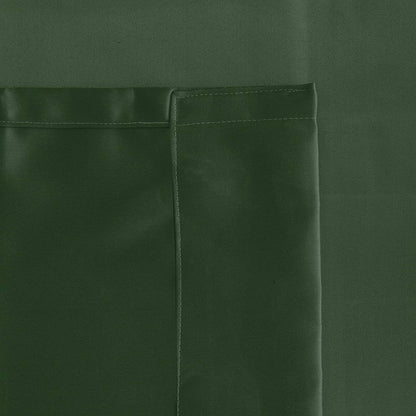 Blackout Curtain (Width- 4 Feet- Dark Green) Pack of 2 Piece