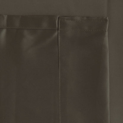 Blackout Curtain (Width  - 4 Feet - Light Grey) Pack of 2 Piece