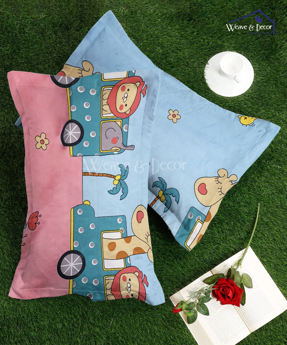 Cute Kids Pillow Cover Set of 2