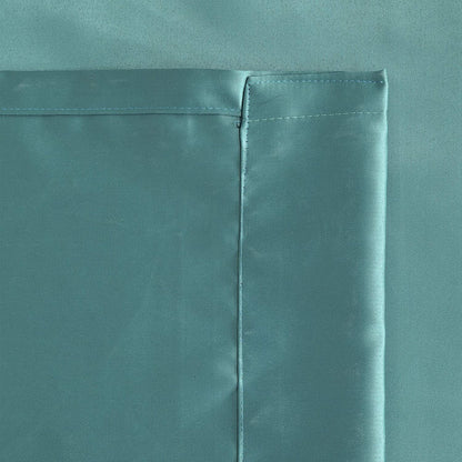 Blackout Curtain (Width- 4 Feet- Aqua ) Pack of 2 Piece