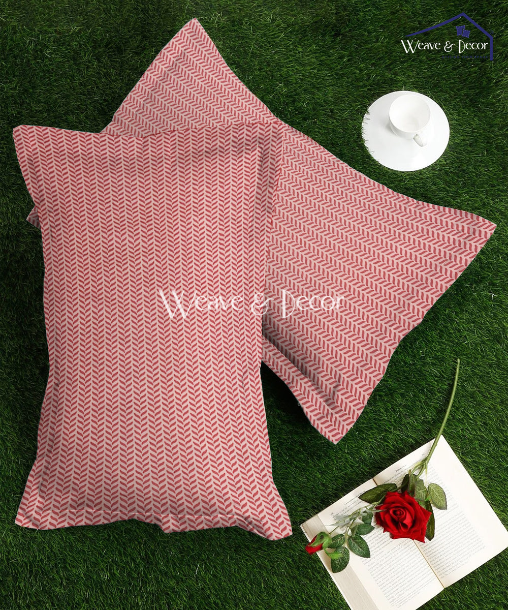 Blush Drift Pillow Cover Set of 2