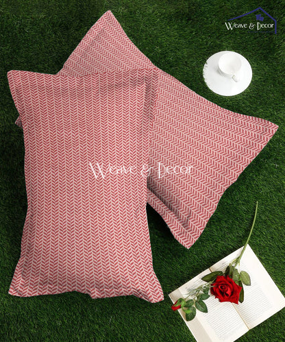 Blush Drift Pillow Cover Set of 2