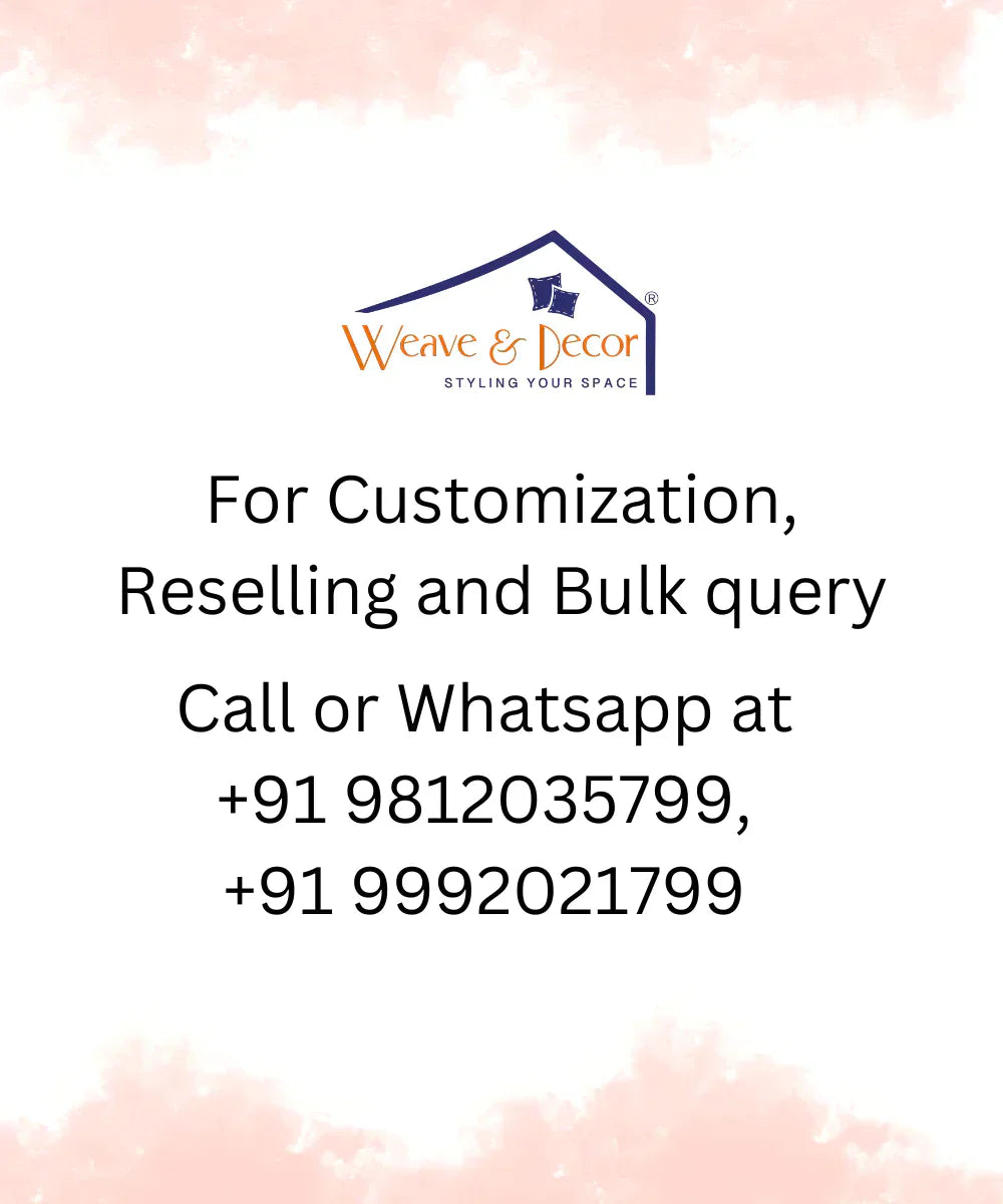 Blue & White Floral King Size Bedsheet With 2 Pillow Covers