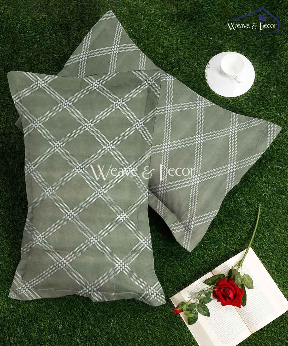 Crossweave Charm Pillow Cover Set of 2
