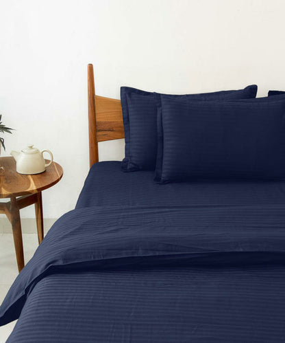 Blue Comforter Set with Bedsheet & Pillow Covers