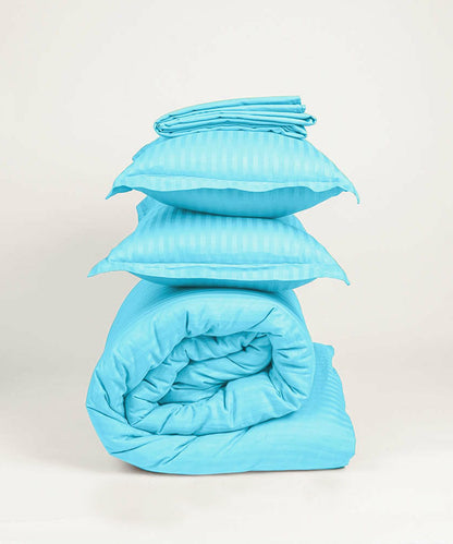 Sky Comforter Set with Bedsheet & Pillow Covers