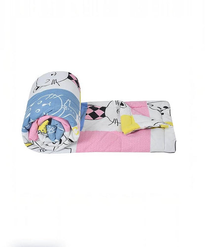 Furry Playmates  350GSM Single Bed Comforter