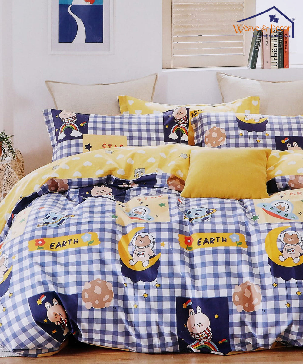 Space Kids 350GSM Single Bed Comforter