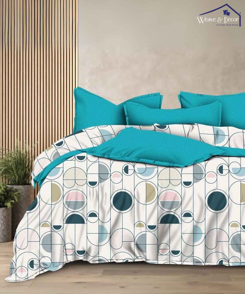 Mordern Scatter Comforter Set With Bedsheet