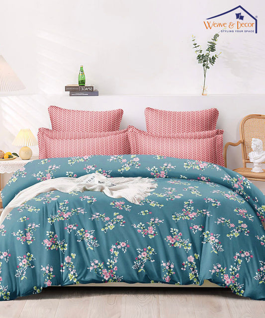 Wild Adventures Super King Fitted Bedsheet With 2 Pillow Covers