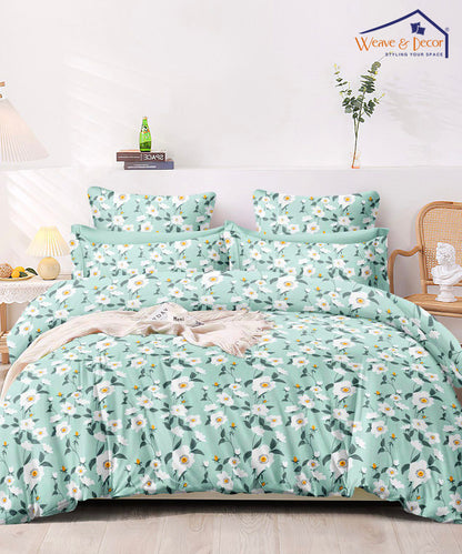 Wild Adventures Queen Fitted Bedsheet With 2 Pillow Covers