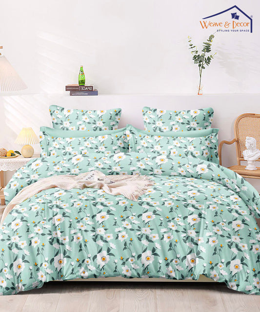 Wild Adventures Queen Fitted Bedsheet With 2 Pillow Covers