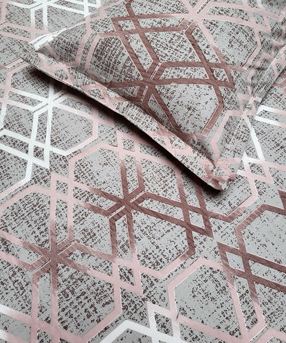 Ombre Pattern Single Bedsheet With 1 Pillow Cover