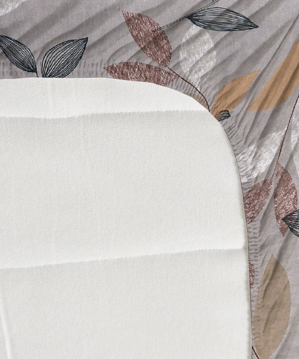 Autumn Leaves Single Fitted Bedsheet With 1 Pillow Cover