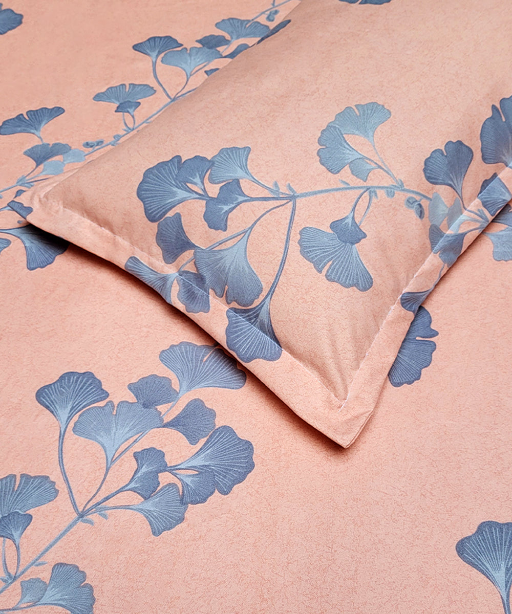 Petal Mist Single Fitted Bedsheet With 1 Pillow Cover