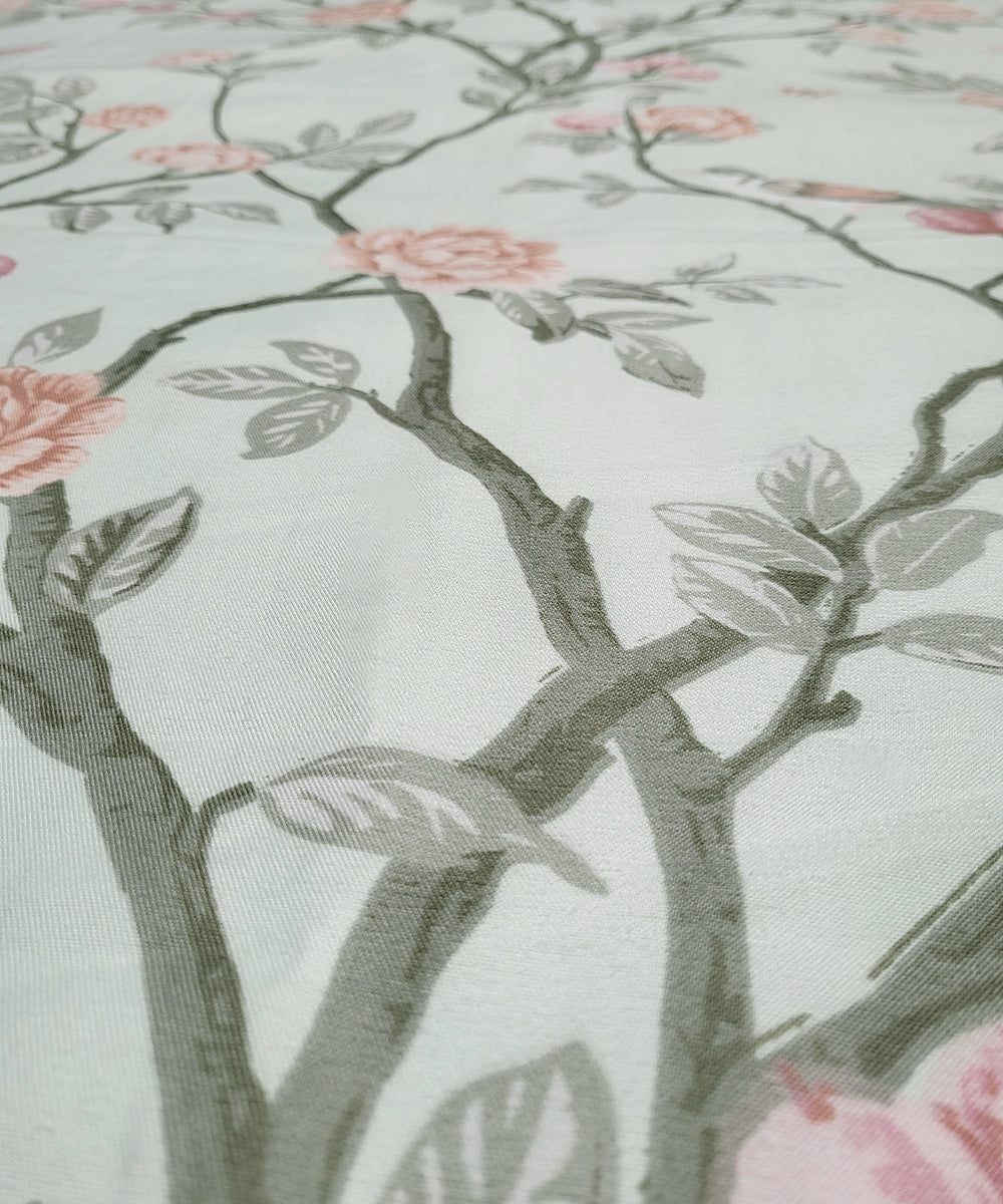 Rose Meadow Single Fitted Bedsheet With 1 Pillow Cover