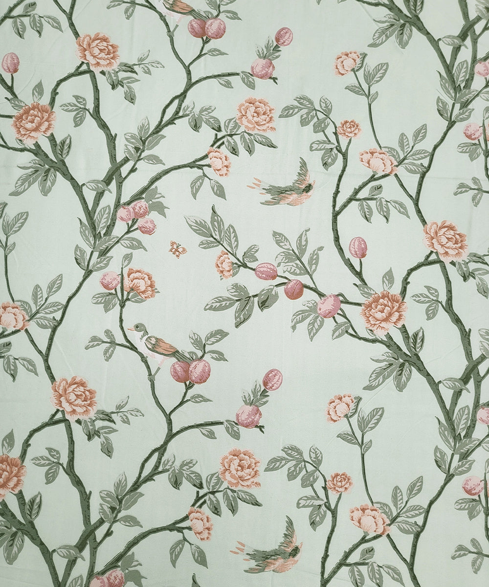 Rose Meadow Single Fitted Bedsheet With 1 Pillow Cover