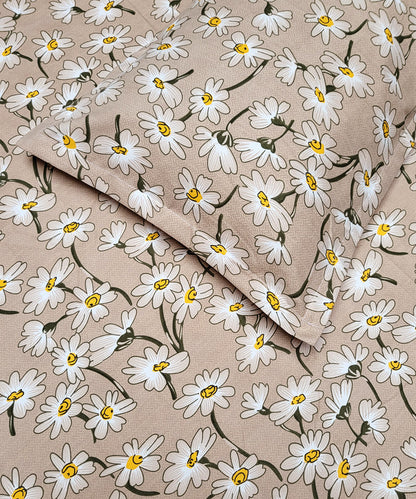 Daisy Charm Single Bedsheet With 1 Pillow Cover