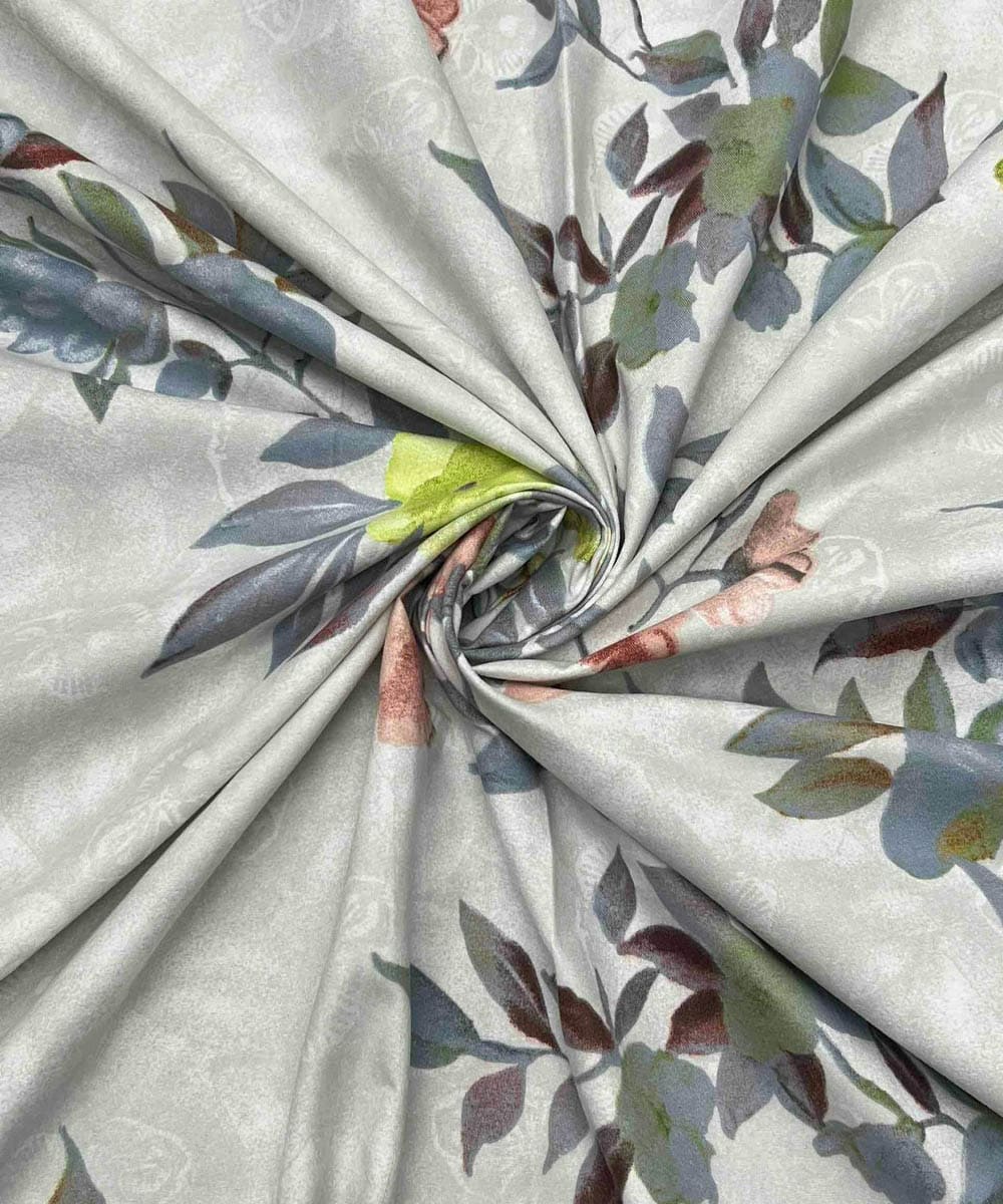 Petal Mirage Single Fitted Bedsheet With 1 Pillow Covers