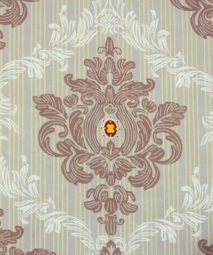 Whispering Elegance  Super King Fitted Bedsheet With 2 Pillow Covers