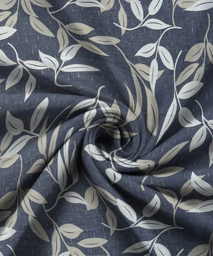 Golden Leaf whisper Super King Fitted Bedsheet With 2 Pillow Covers