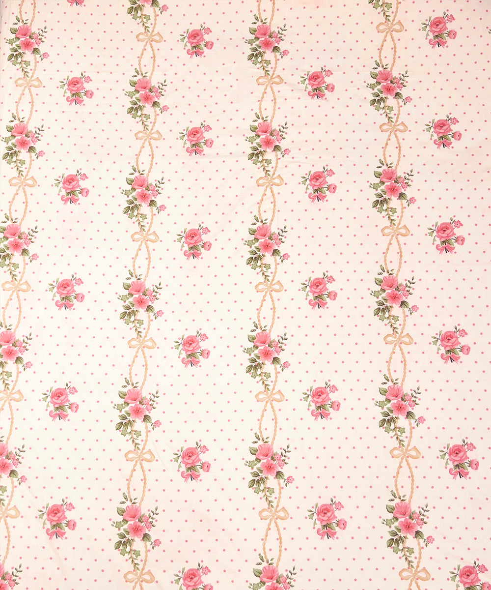 Bloom & Bow Fitted Bedsheet With Pillow Cover