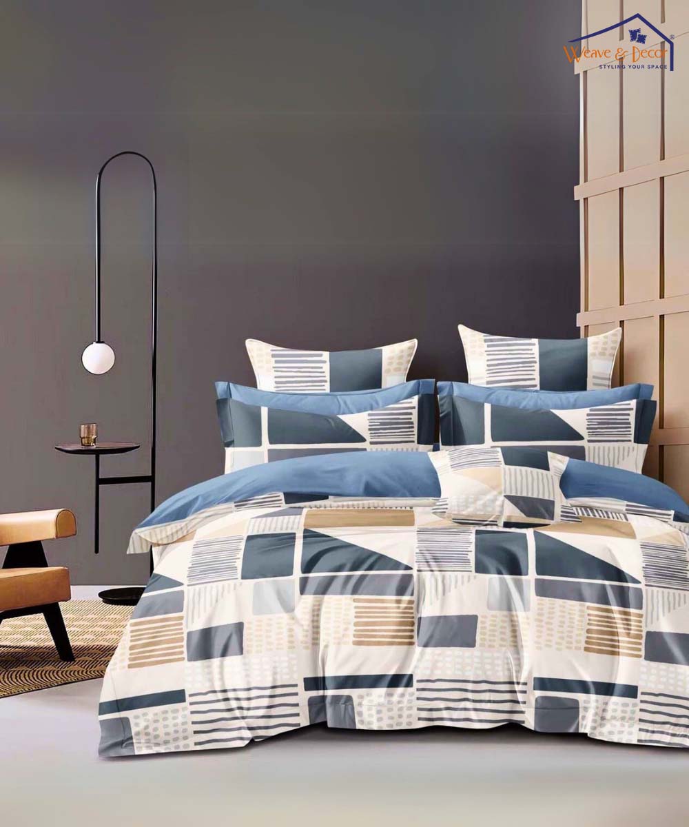 Striped Squares  Pillow Cover Set of 2