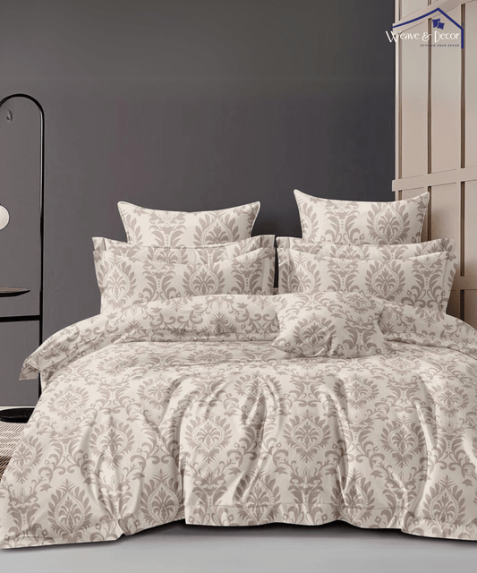 Dreamy Haze Single Fitted Bedsheet With 1 Pillow Cover
