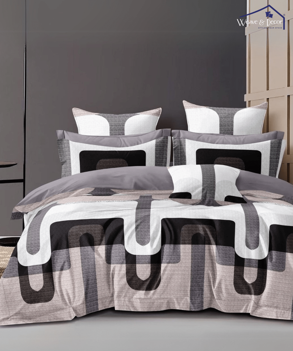 Mirage Dance  Single Bedsheet With 1 Pillow Cover