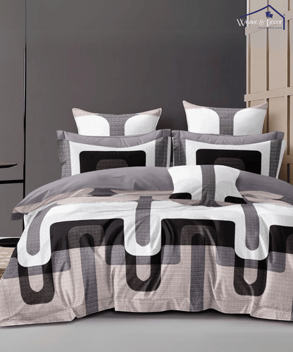 Mirage Dance Single Fitted Bedsheet With 1 Pillow Cover