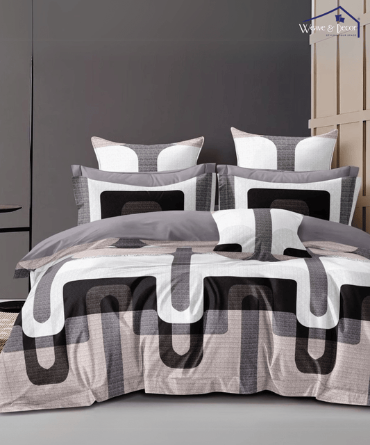 Mirage Dance Single Fitted Bedsheet With 1 Pillow Cover