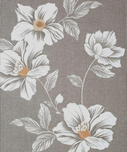 Smoky Blossom Single Bedsheet With 1 Pillow Cover