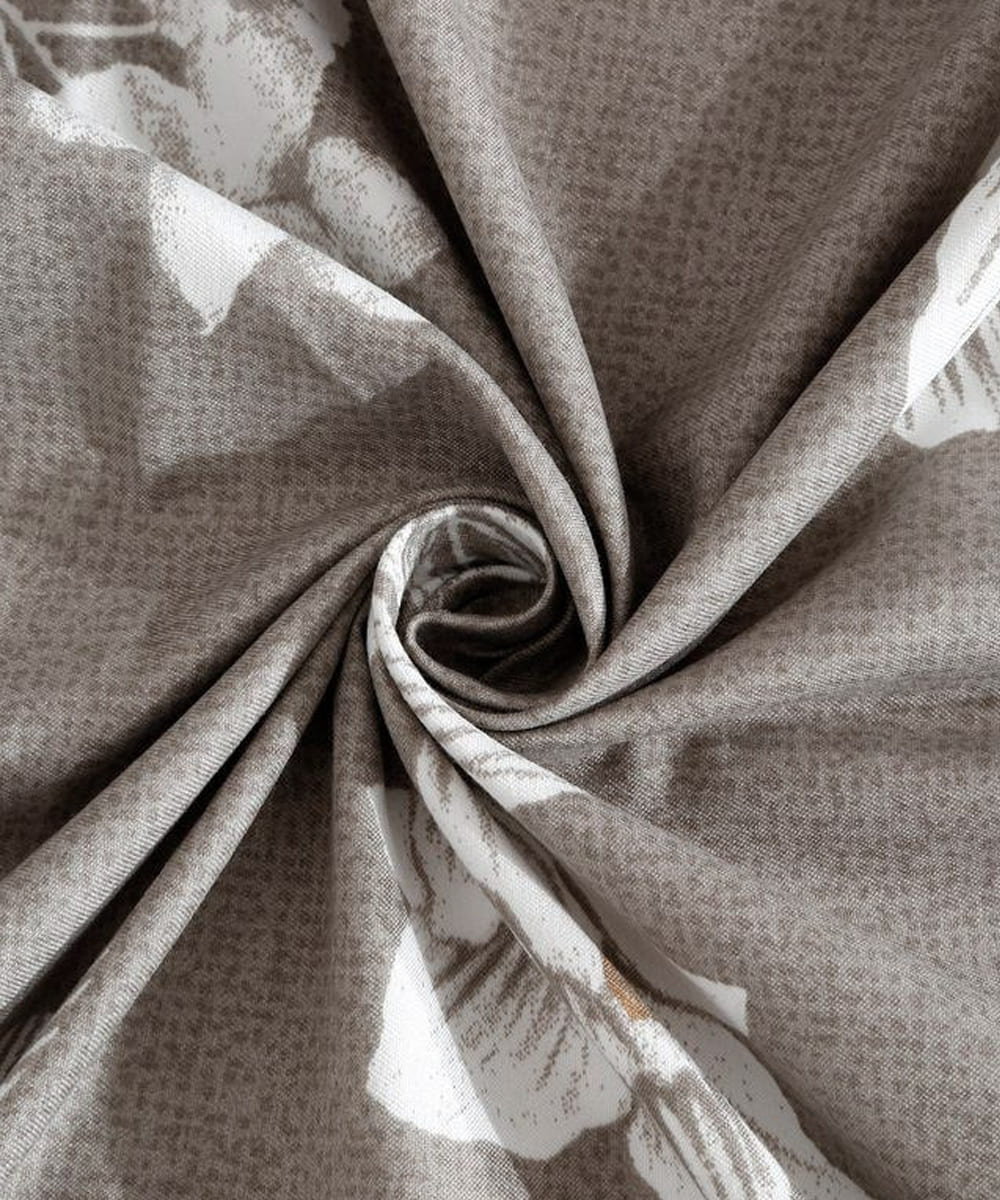 Smoky Blossom Single Bedsheet With 1 Pillow Cover