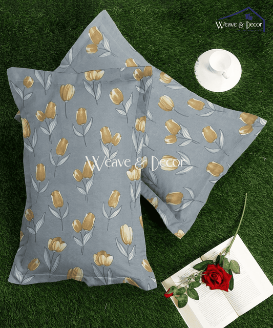 Yellow Whisper  Pillow Cover Set of 2