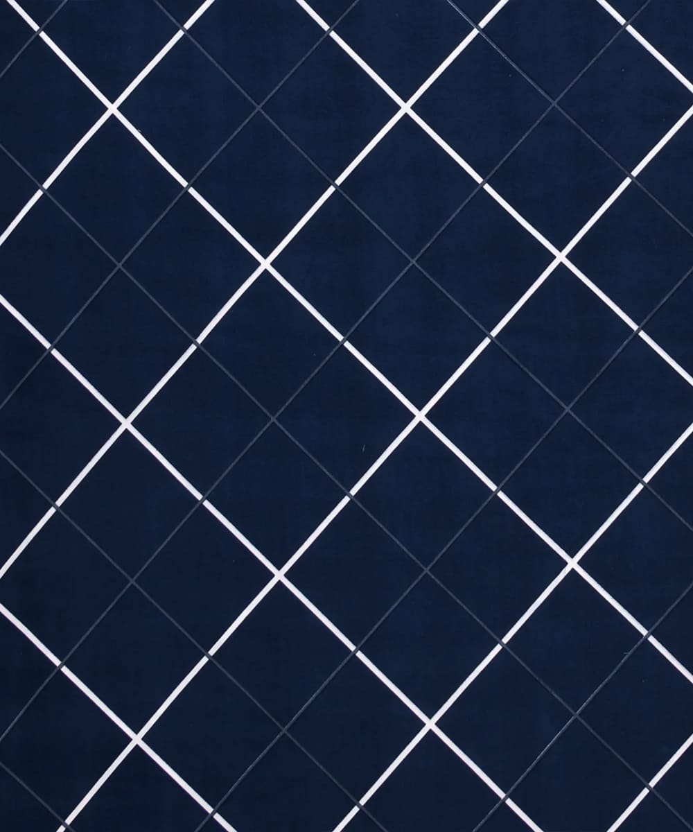 Blue Checks 350GSM Double Bed Comforter