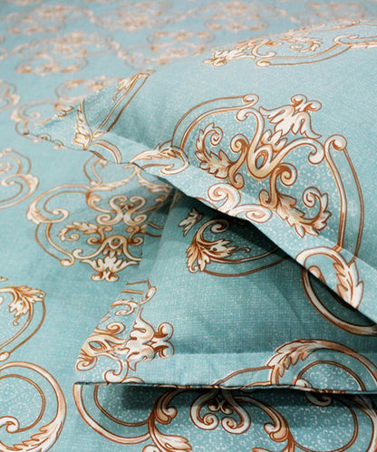 Victorian Essence King Fitted Bedsheet With 2 Pillow Covers
