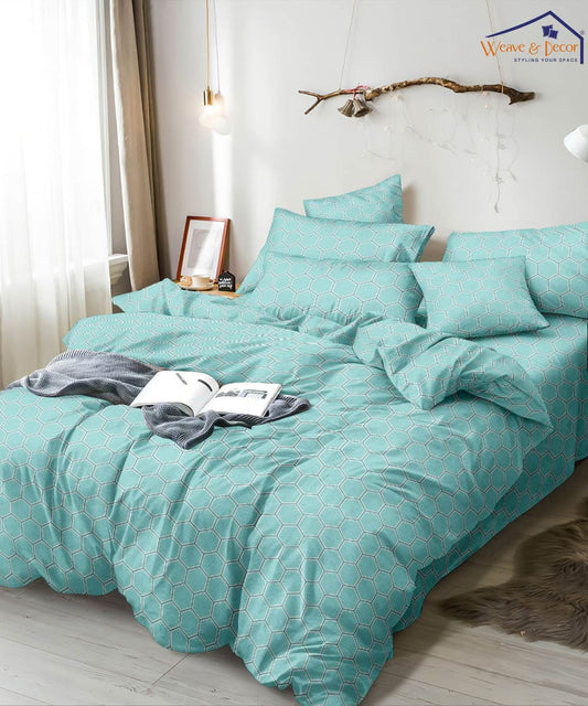 SINGLE BED SHEETS, SINGLE BEDSHEET WITH PILLOW COVER 