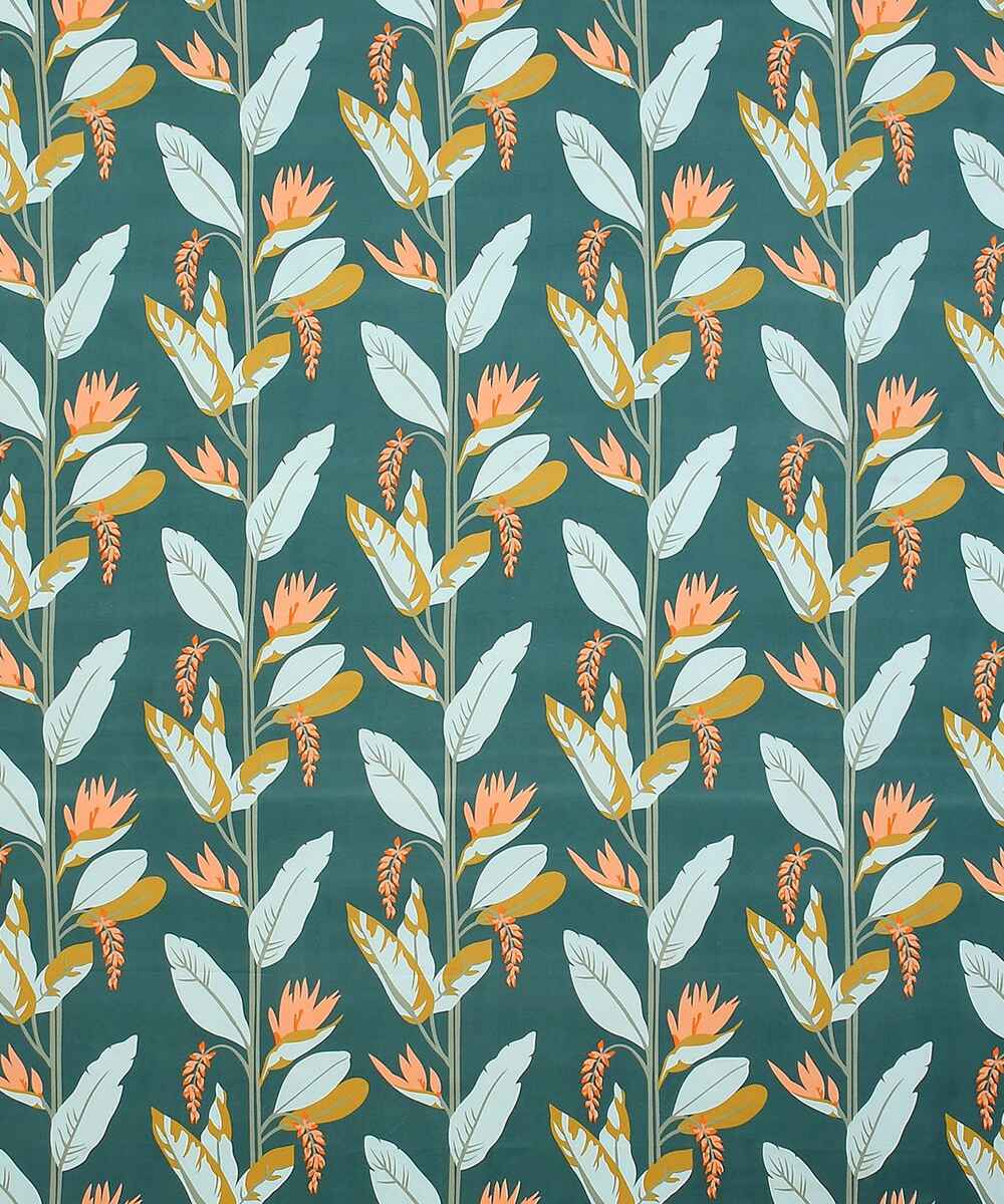 green floral bedsheet with pillow covers 