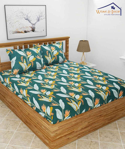 green floral double bed comforter 