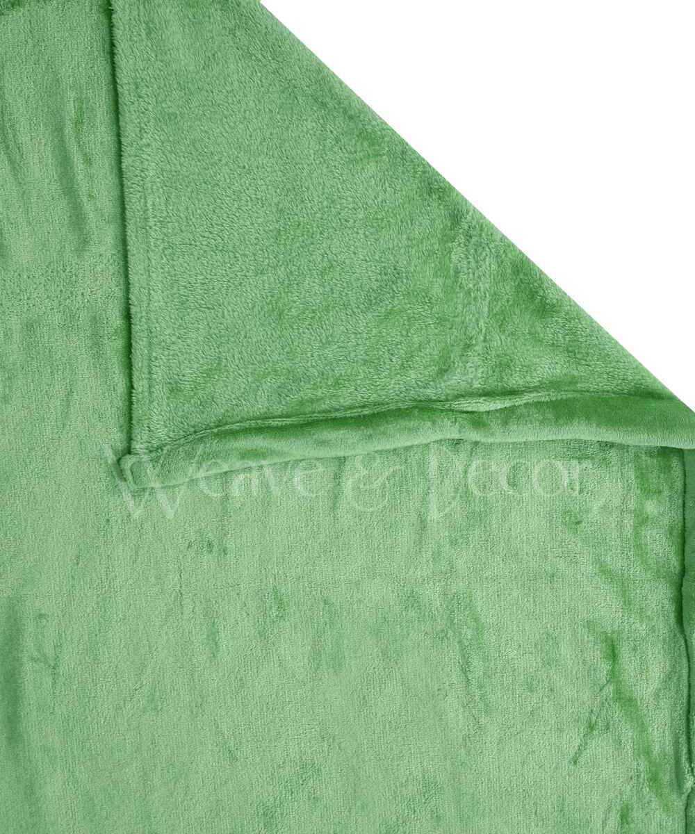 green woolen bedsheets 