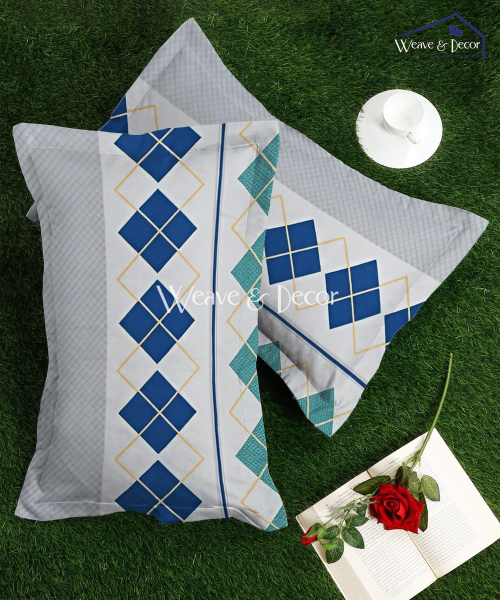Multi Colour Pillow Cover Set of 2