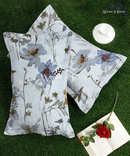 Ivory Floral Scatter   Pillow Cover Set of 2